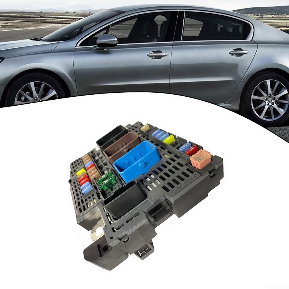 Modulo scatola fusibili auto 9813136880 compatibile con Peugeot 508 C4L 2012-2015 BSM Scatola dei fusibili Parte di ricambio ABS Costruzione Aftermarket Installazione diretta