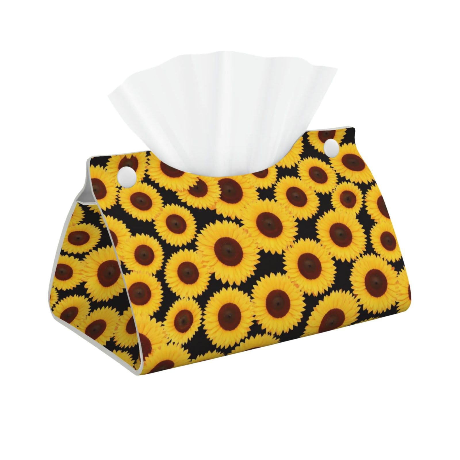 Floral Sunflower Long Tissue Box Cover Holder Home Decor Aesthetic 7.87'' x 5.12'' x 0.98''