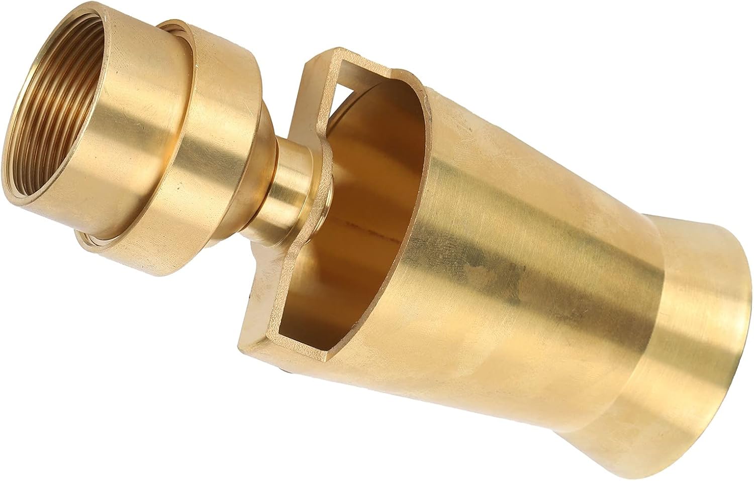 Water Fountain Nozzle Spray, Ice Tower Sprinkler, 1.5 Inch Internal Thread Brass Fountain Nozzle, Water Fountain Nozzle for Garden, Ponds, Tabletop Fish Ponds