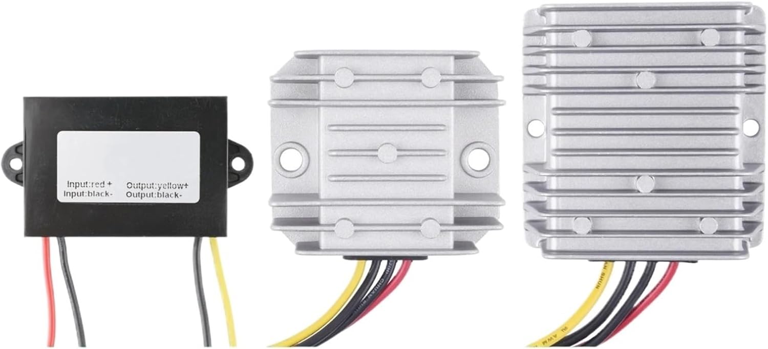 1pcs DC to DC Power Converter DC 5-11V to 12V Booster Regulator 3A 5A 10A Transformer Step-Up Voltage Power Supply Module for Car(3A Plastic Case)