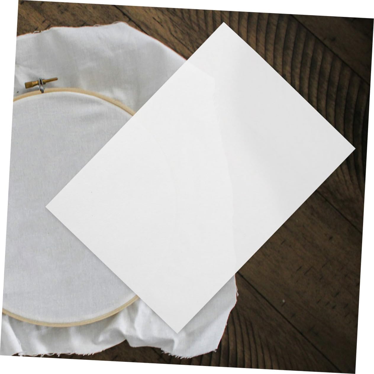 MINAOLULUS 4pcs Water Soluble Sticky Embroidery Stabilizer Backing for Machine and Hand Sewing Projects Easy Dissolution Enhanced Stability Stabilizer for
