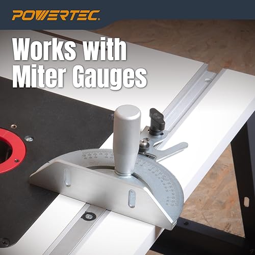 Vista 12 de Barra T de inglete de aluminio de POWERTEC