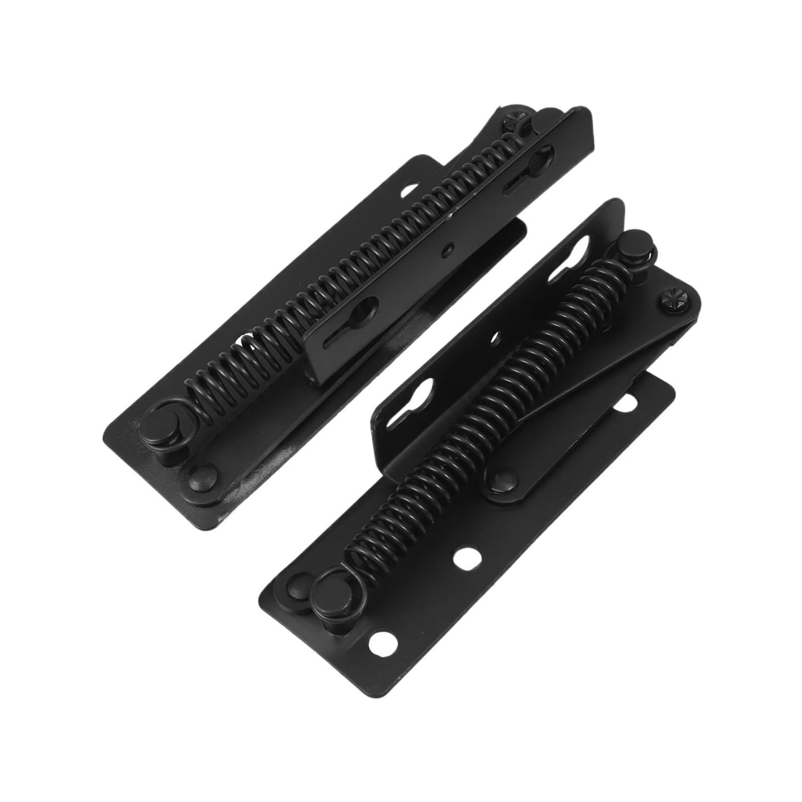 Ujzgbxqvshm Black Folding Door Hinge,2Pcs 85 Degree Vertical Lift Up Spring Cabinet Steel Strong Load-Bearing