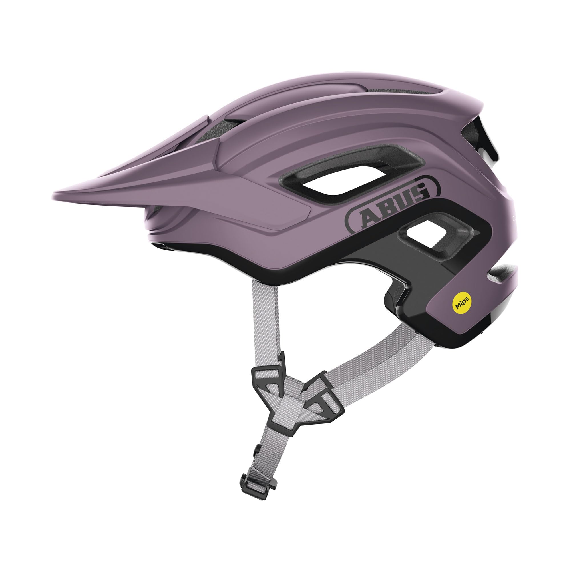 ABUS CliffHanger Mips Kask MTB, ash purple, M
