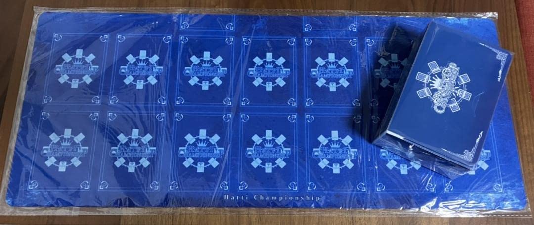はっちcs 限定プレイマット　スリーブ　ケースセット はっちcs プレイマット 新作 スリーブ デッキケース 上位賞 3点