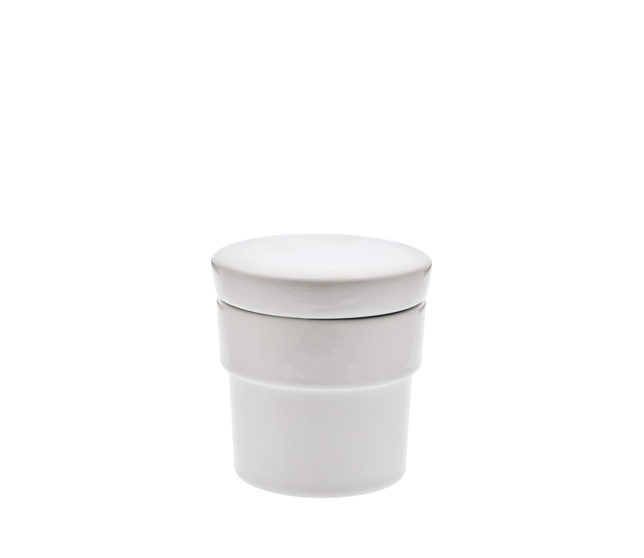 Küchenprofi Gewürzreibe aus geruchsneutralem Porzellan, Weiß