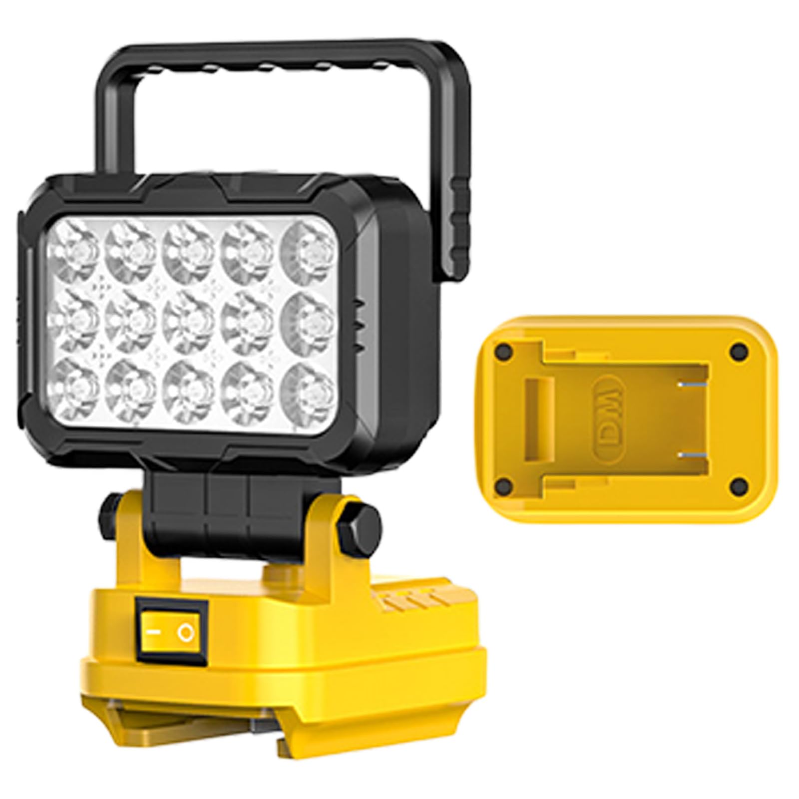Kaeltsyn C Ompact 1500Lumen Rechargeable Led Work Light With Uniform Illuminations And Battery Protections Led Illuminators Rechargeable Work Light