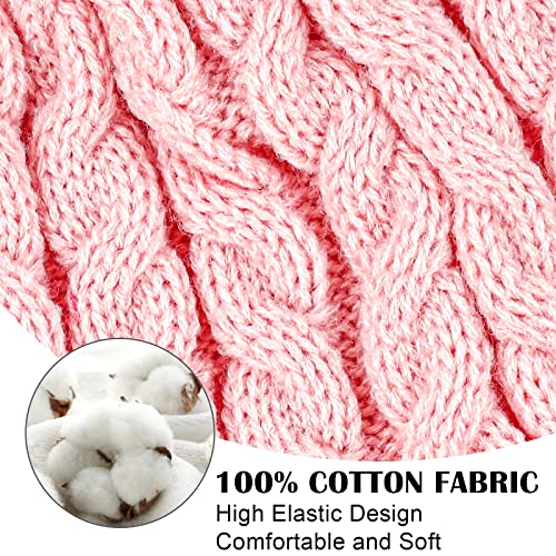 Hicdaw 2PCS Baby Winter Hat Toddler Newborn Hats Infant Beanie Hat Kids Warm Knitted Hat Cap for Girls Boys4