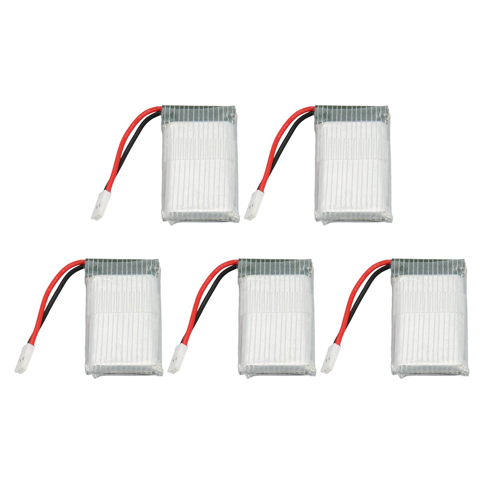 5pcs 802540 3.7V 800mAh Drone Lipo Batterie pour Syma X5C X5C 1 X5 X5SC X5SW M68 K60 HQ 905 CX30 RC UAV Quadcopter Drone, RC Drone Batterie de Remplacement