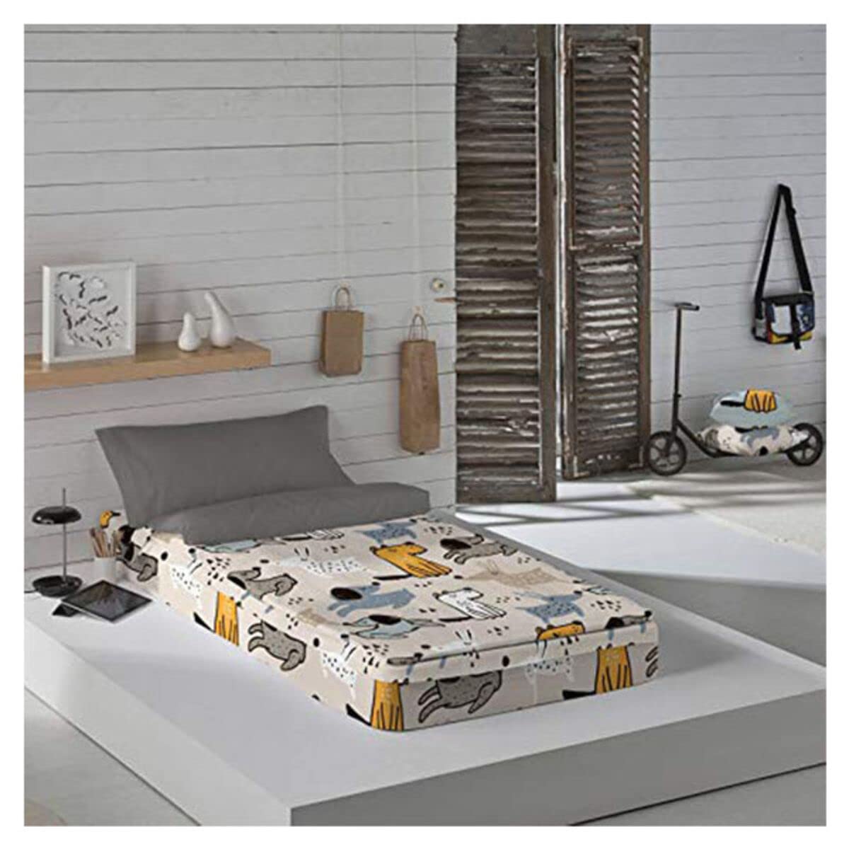 Localization_B07RYSB6RK - Sacco copripiumino senza imbottitura, 90 x 190 cm, per letto da 90 cm