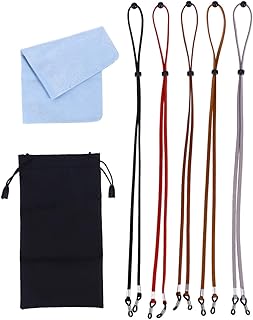 LALAFINA 5pcs Running Sunglasses Non Glasses Cord Glasses Retainer Eyeglasses Necklace Non Glasses Chain Sunglasses Rope Swimming Eyeglass Strap Sports Eyeglasses Strap Optional Neck Strap