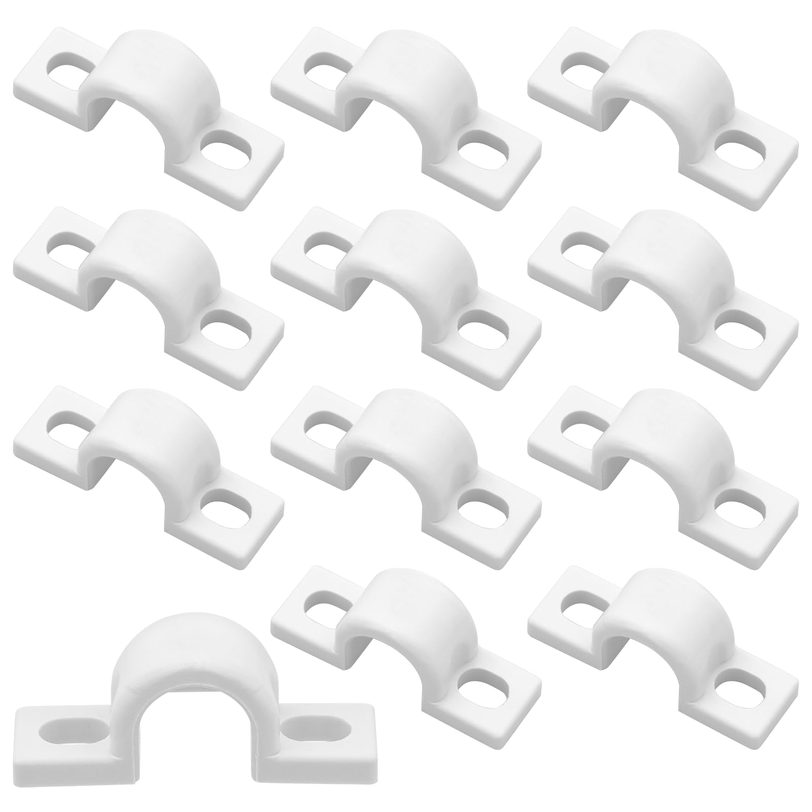 Wire Shelf Clips - Wall Mounted & Secure -1