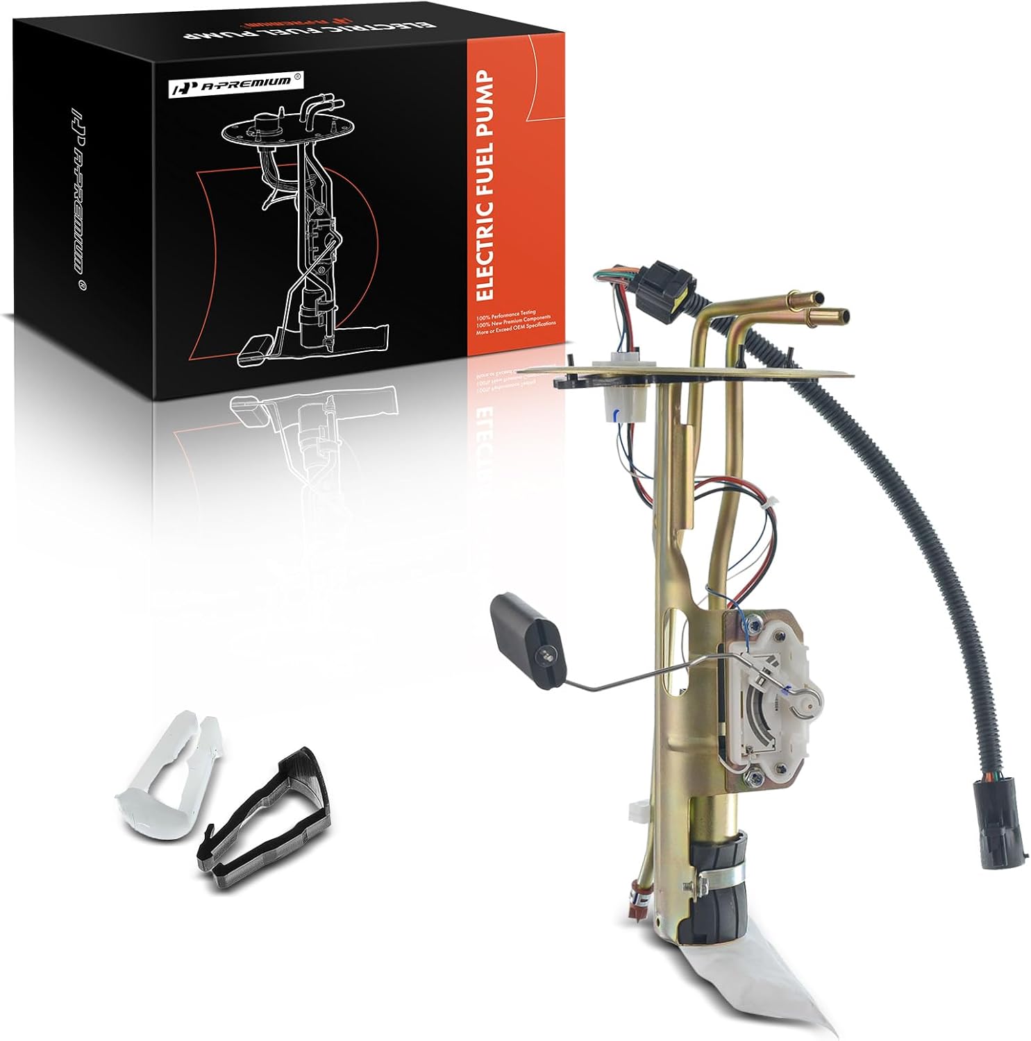 A-Premium Electric Fuel Pump Assembly w/Sending Unit Compatible with Ford Explorer & Mercury Mountaineer 1997 1998, 4.0L 5.0L