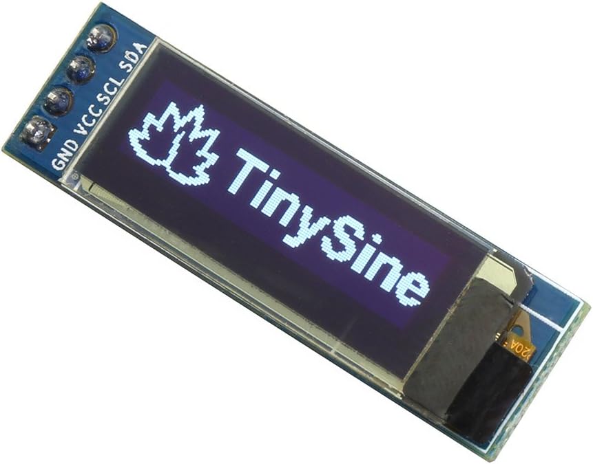 0.91" 128x32 OLED module - White