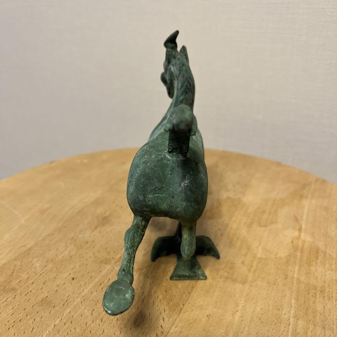 Amazon.co.jp: 骨董品青銅器 汗血馬 馬踏飛燕 風水アイテムです