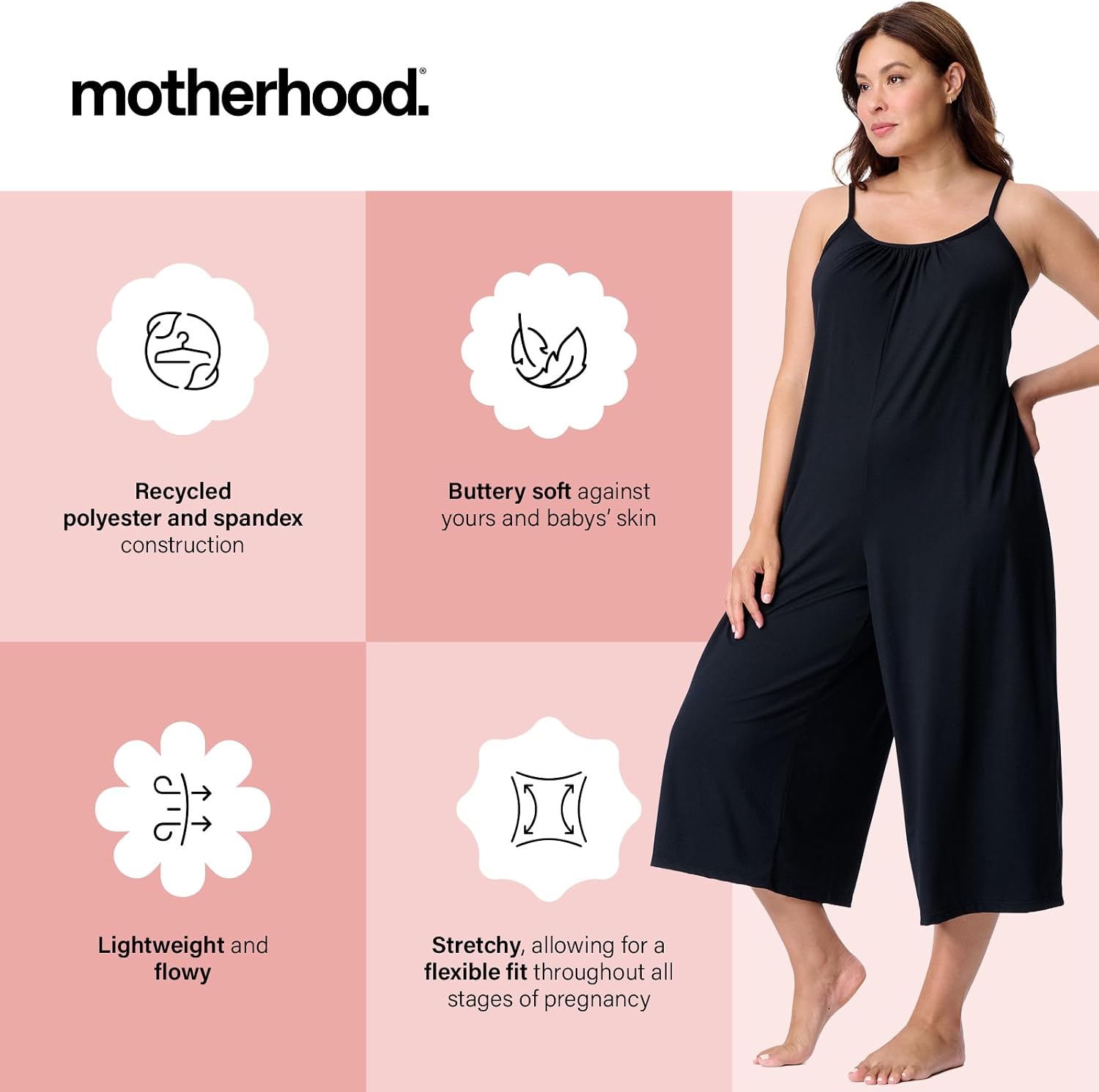 Motherhood Maternity Women's Lounge Romper