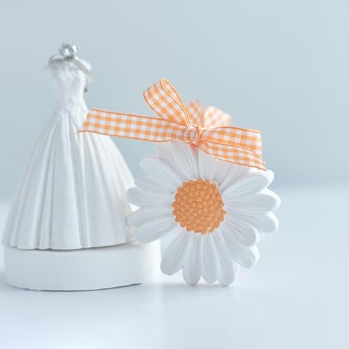 Miniatura 3 de Moldes de silicona para chocolate, 4 paquetes de moldes para llavero de flores para decoración de pasteles, decoración de cupcakes, caramelos,