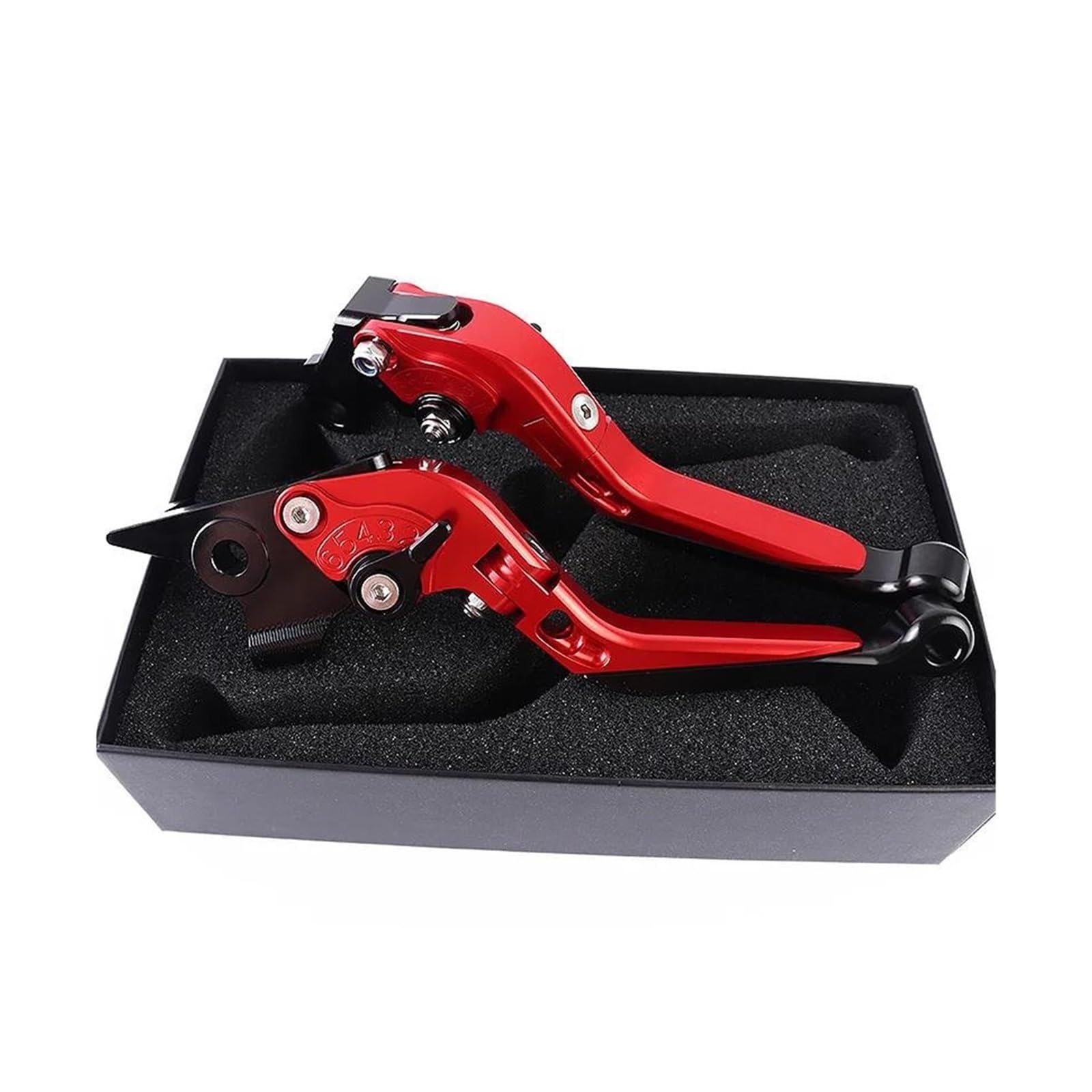 NANGAEBPPW for Triumph for Bonneville T100/T120 2016-2024 Motorcycle Brake Clutch Levers Handle(RED)