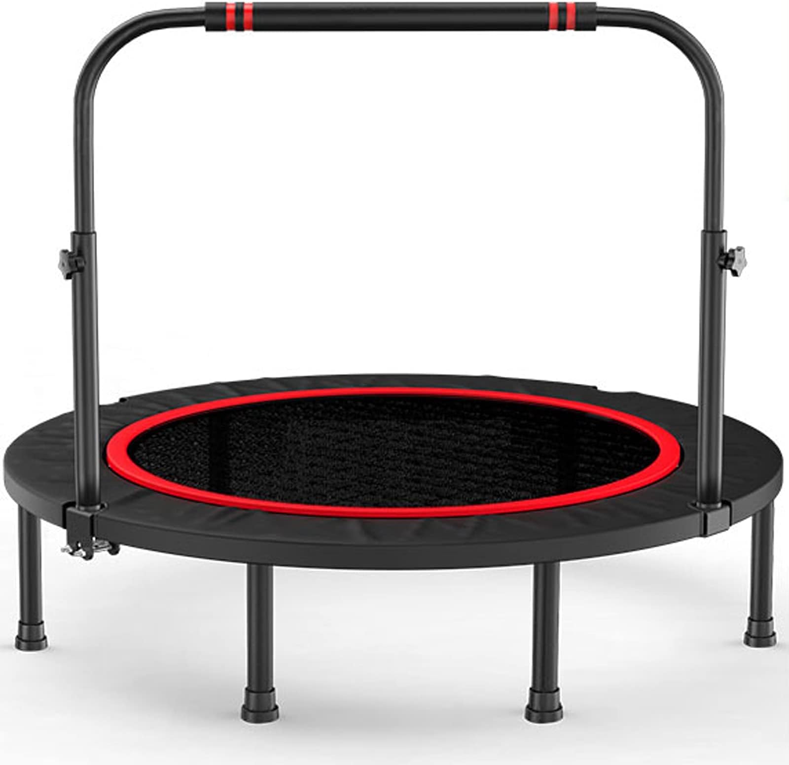 COOLBABY Household Folding Fitness Game Trampoline 300KG Load Capacity, Silent Convenient Storage Indoor and Outdoor Balance Training Sports Trampoline (Inch, 40, B)