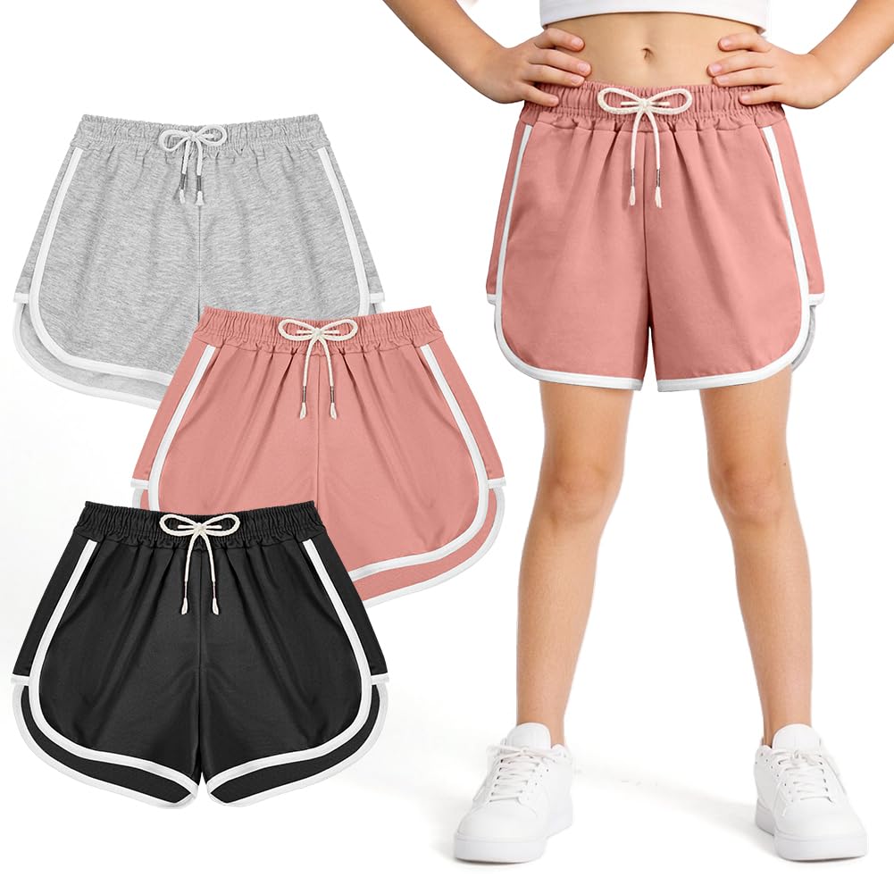 DiULi Pantaloncini Corti da Bambina, 150-160