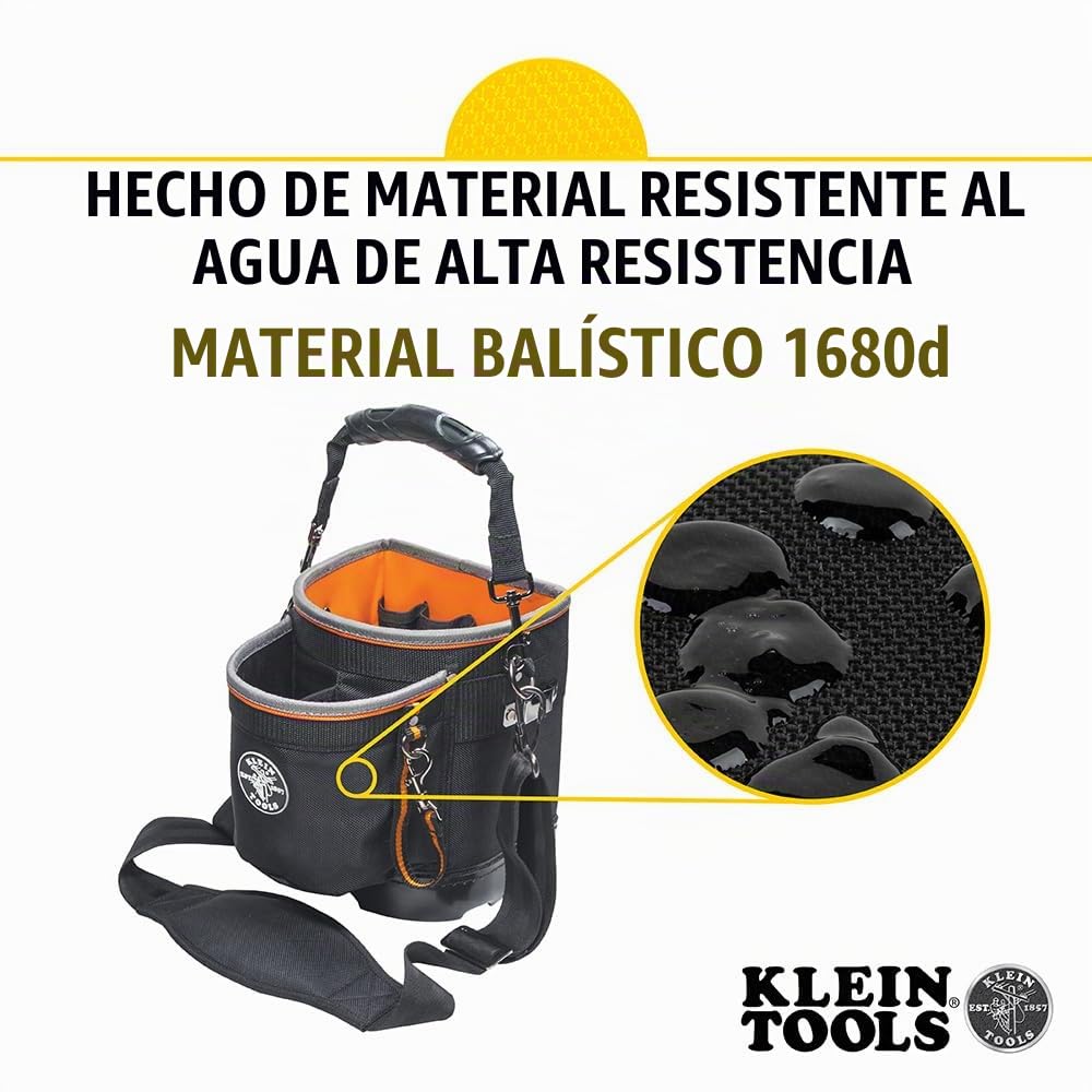 Klein Tools 554158-14 Tradesman Pro Organizer 8-Inch Tote