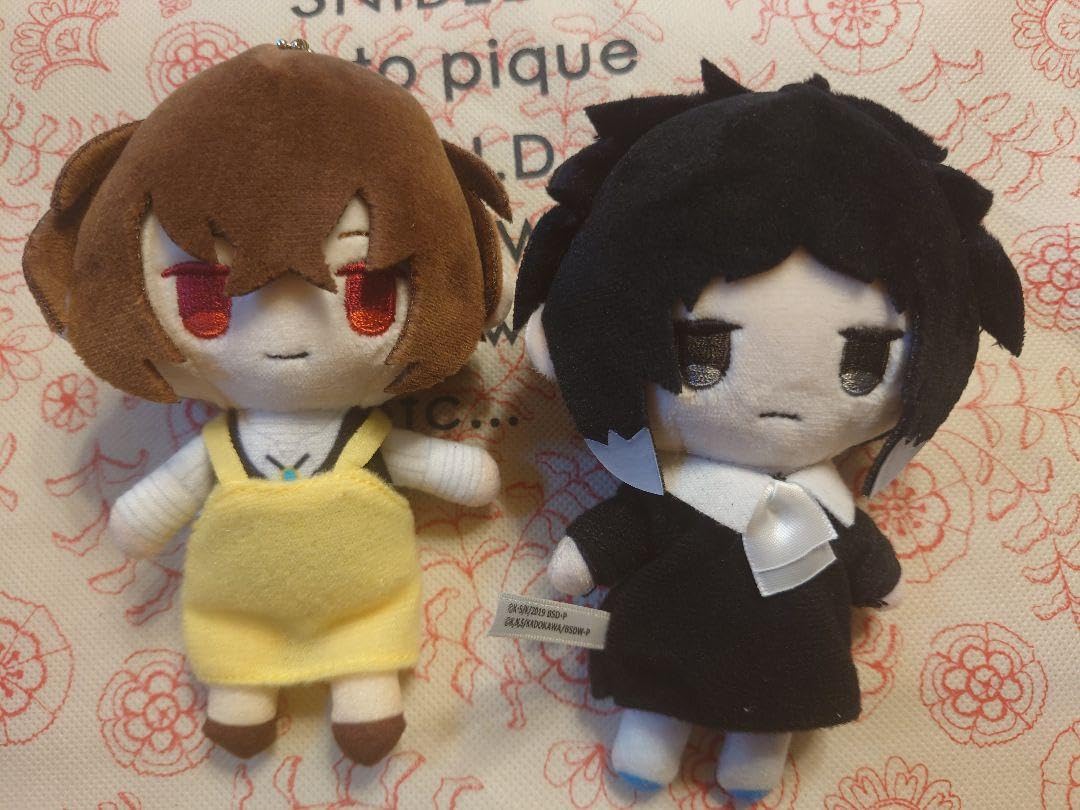 文豪ストレイドッグス わん！ぷちふわぬいぐるみ 芥川龍之介 文スト グッズ-マスコット】文豪ストレイドッグス ぷちふわぬいぐるみ