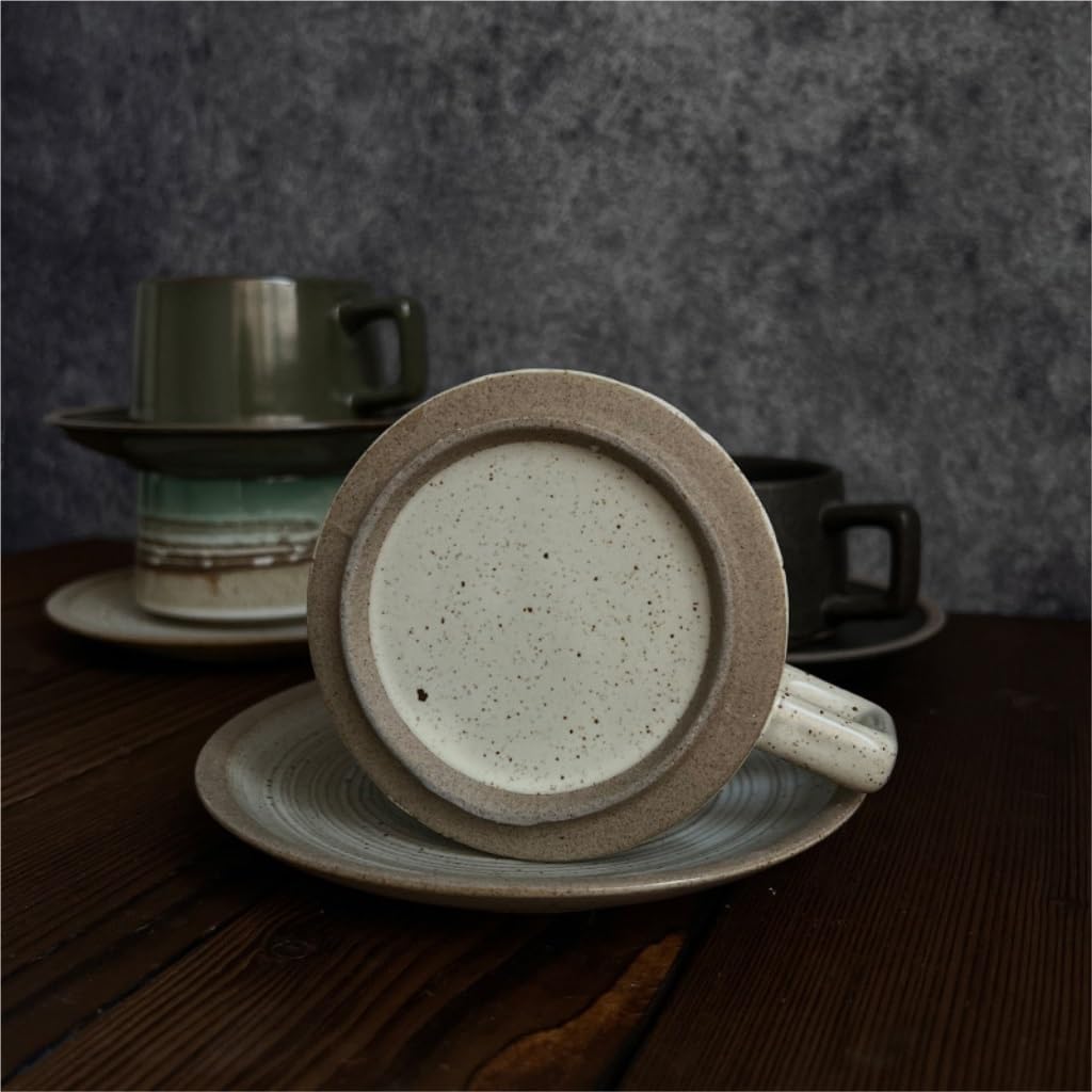 Herbata herbaty, Filiżanka ceramiczna, wysokiej klasy filiżanka do herbaty z mlekiem(5)