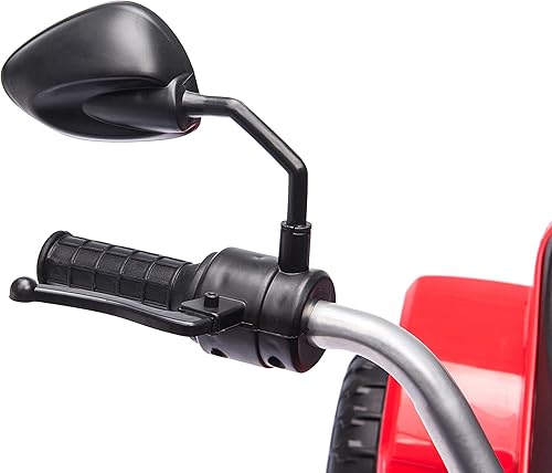 Miniatura 9 de Aosom Motocicleta eléctrica para niños bicicleta de cross de 6 V alimentada por pilas motocicleta de 3 ruedas con faros de bocina velocidad de