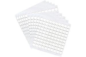 10 Sheets Precision Cut Round Double Sided Adhesive Foam Dots, Perfect for...