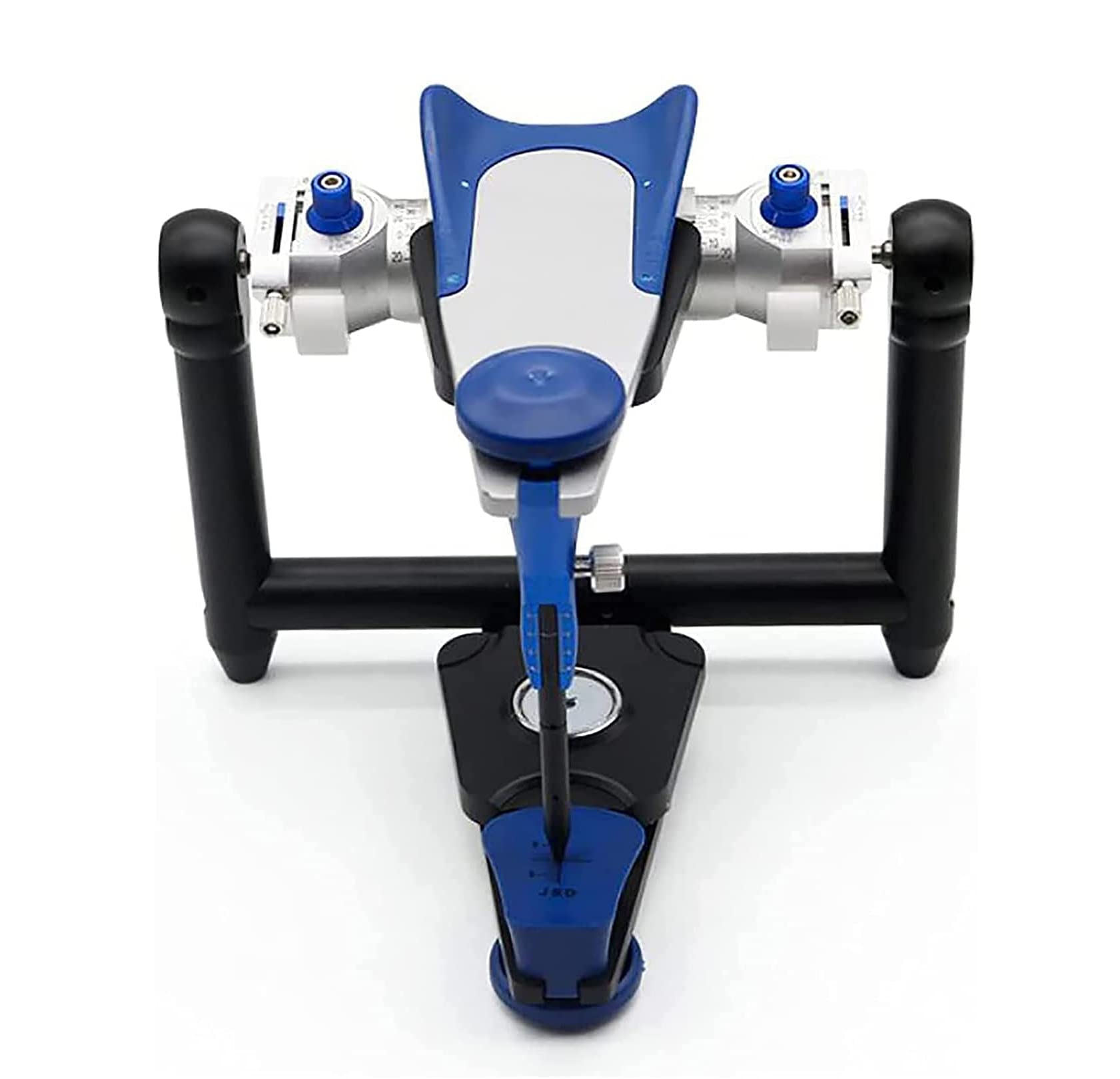 Dental Articulator Denture Functional Zinc Alloy Articulator Dental Model Precise Scale Plaster for Dental Laboratory, Dentists and Students Learning.