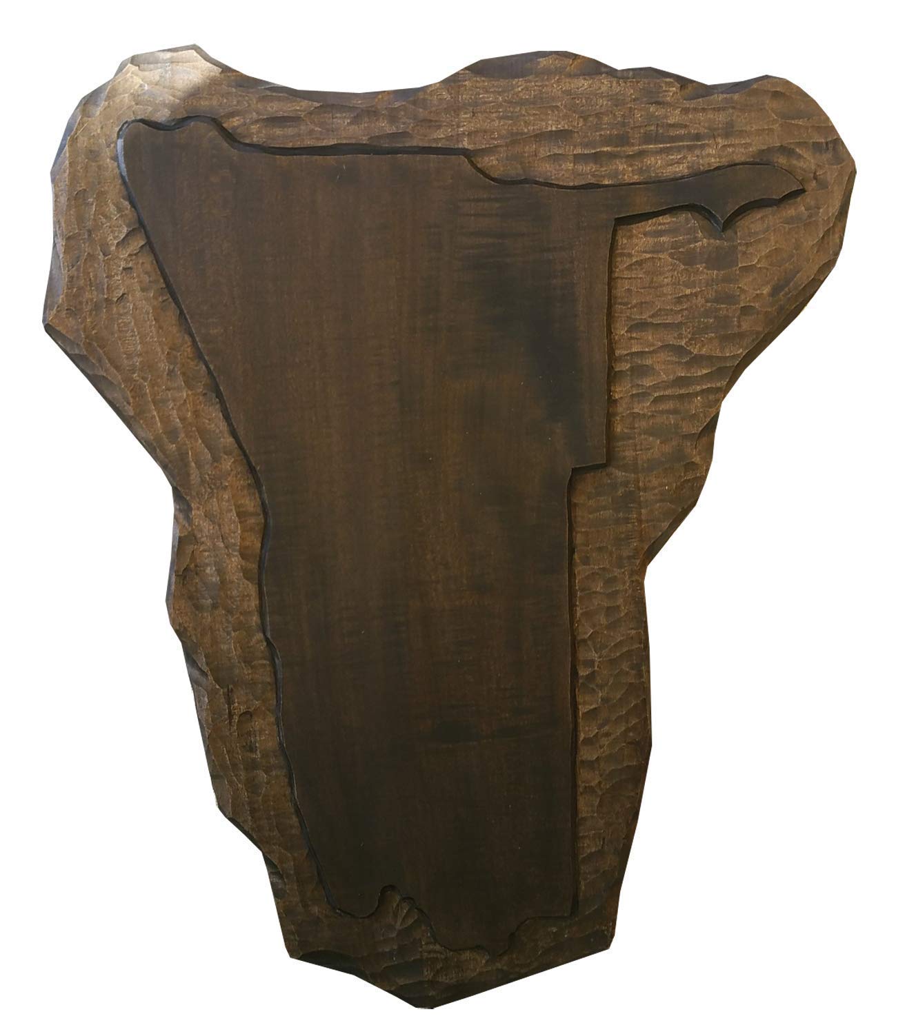 Jagd-Schnitzerei Peter Trophäenschild Trophäenbrett Namibia, handgeschnitzt 11 Größen