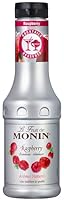 Monin Le Fruit Himbeere - FruchtPüree Mix Himbeere (1 x 0,5l) – Fruchtzubereitung auf Himbeerbasis, intensiver Himbeergeschmack, Premium Sirup für Cocktails, Desserts, Getränke & Backen