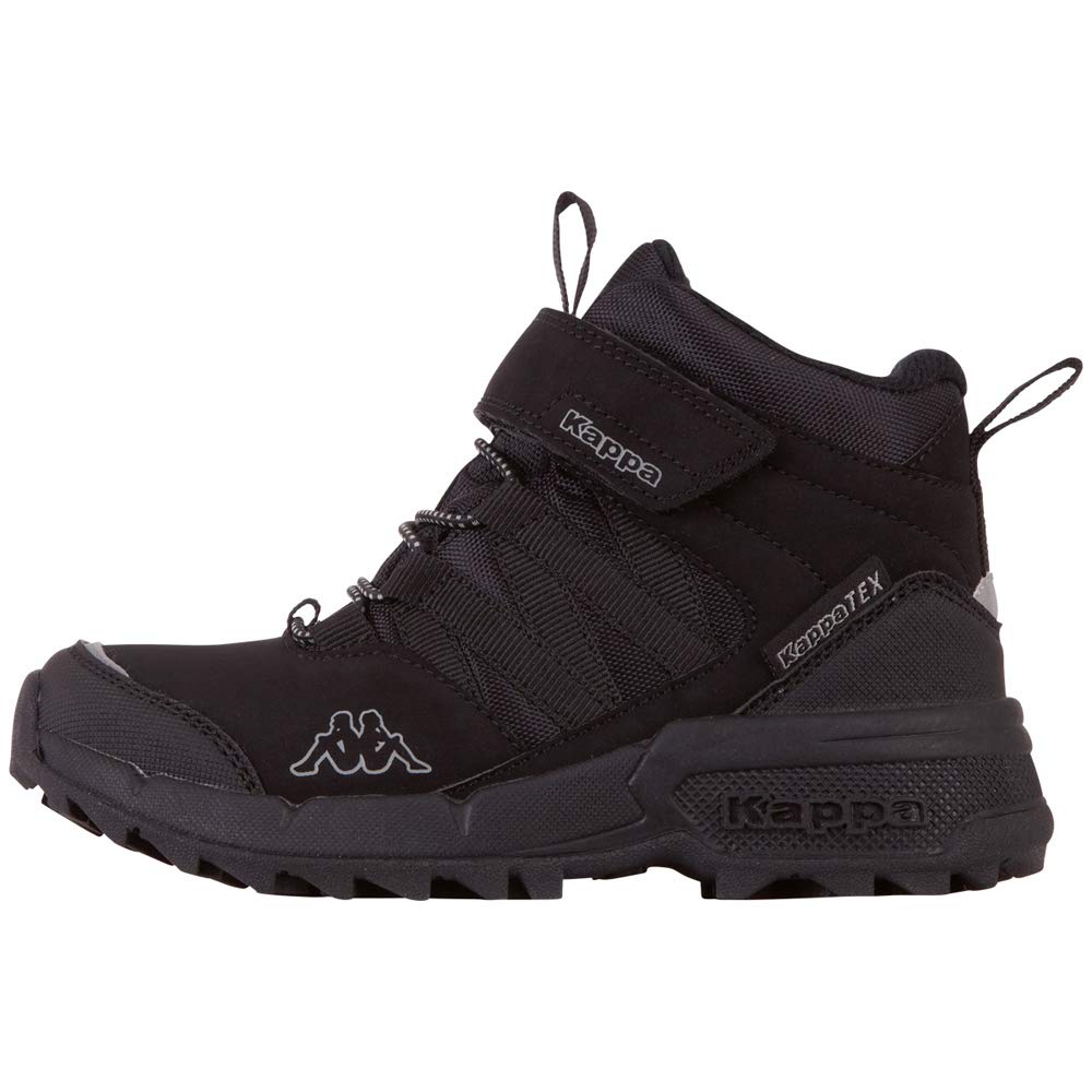 Kappa THABO TEX K Unisex Kids Road Running Shoe, 1111 Black, 8 UK Child