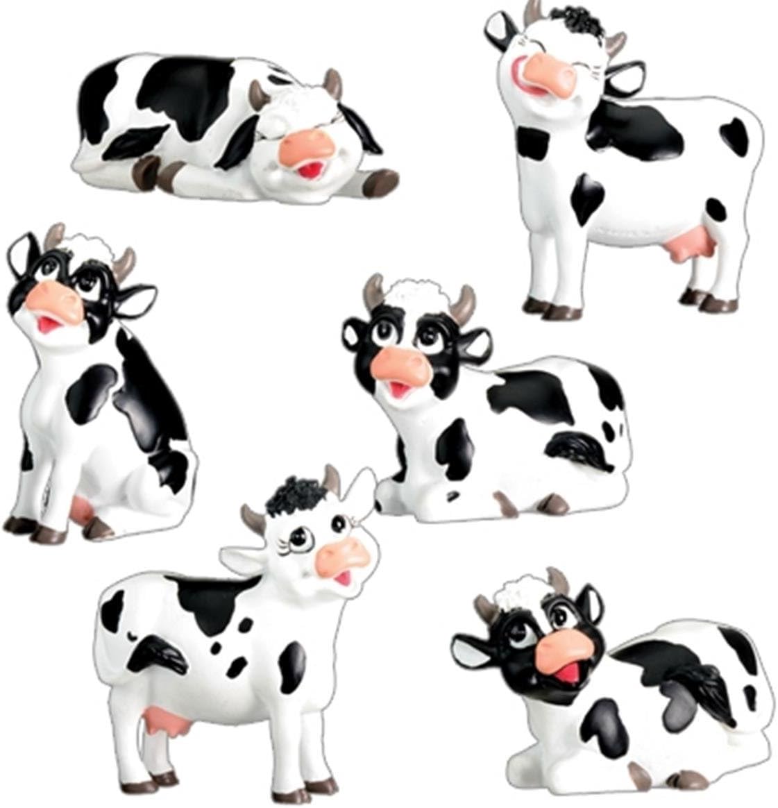 SUMMIT BY WHITE MOUNTAIN Cows (Set of 6) Collectible