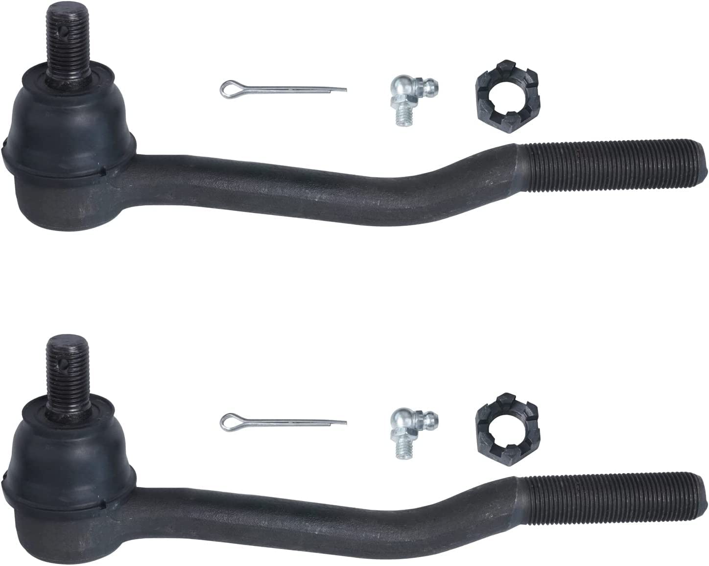 4-Piece Front Inner & Outer Tie Rod End Set For 1992-1995 Toyota 4Runner & T100 – Detroit Axle 10-Year Warranty 2 thumbnail image