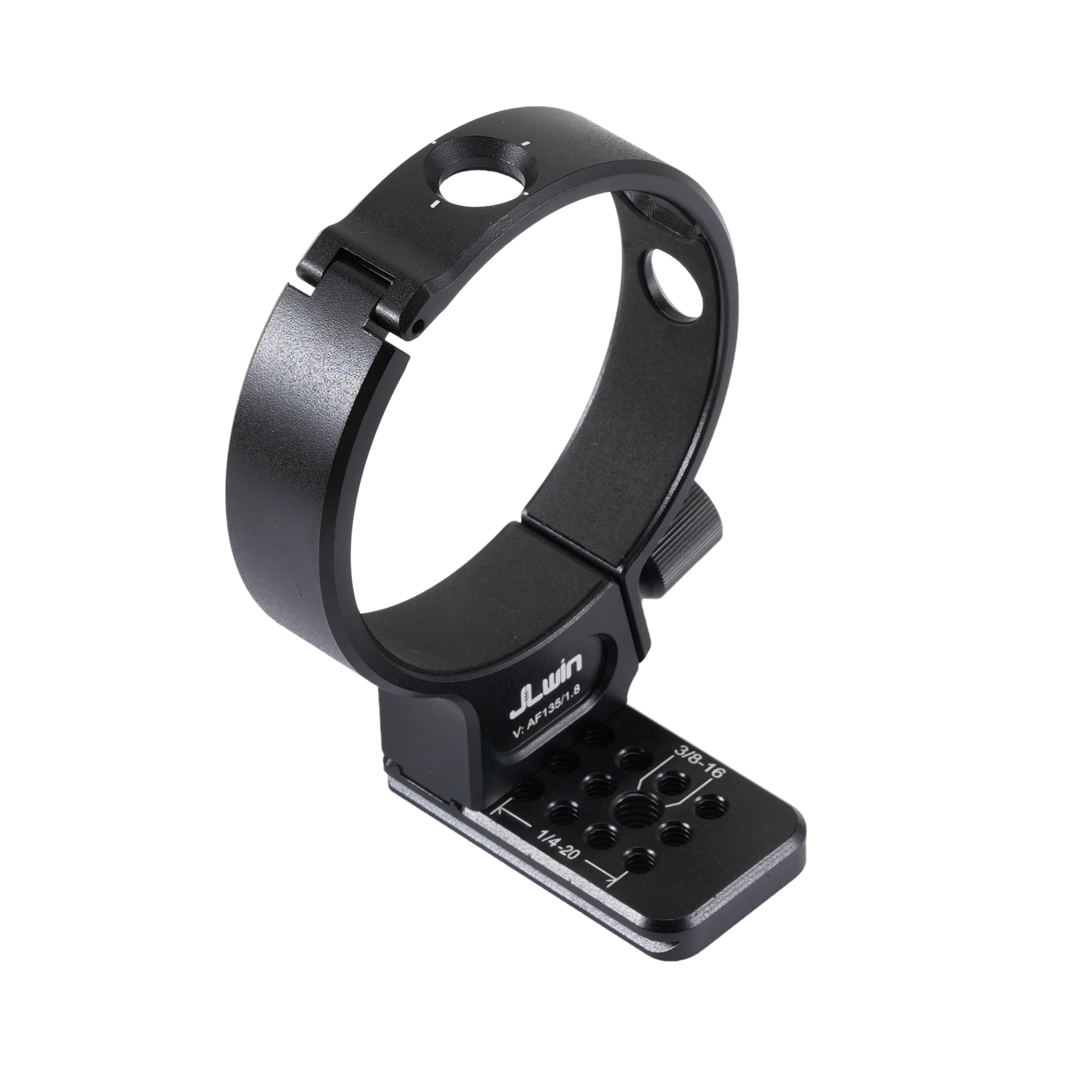 FOTGA Anillo de soporte de metal para trípode de 85 mm para objetivo Viltrox AF 135 mm F1.8 LAB FE/Z, inferior con trípode Arca Swiss placa de liberación rápida con tornillo de 1/4" y 3/8"