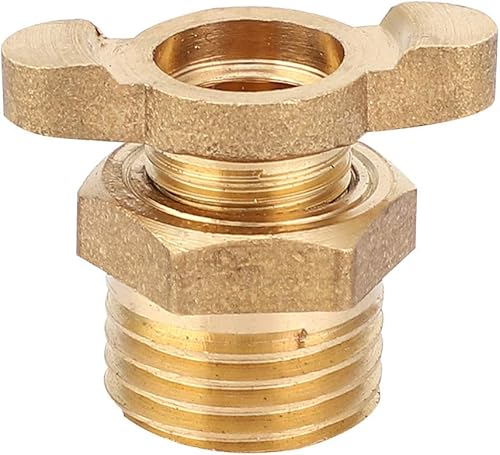 Miniatura 5 de Kit de reemplazo de válvula de drenaje de agua de latón G1/4 Cock de drenaje externo para accesorios de compresor de aire