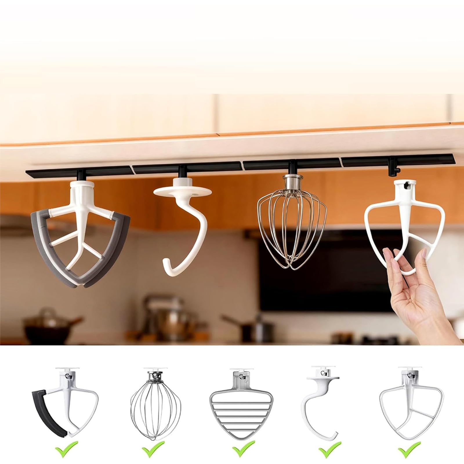 aufbewahrung backutensilien GKYQVE 4-teiliger Mixer Aufsatzhalter, robuster Kunststoff Konstruktionsständer, zur von Mixer Zubehör und Backutensilien, Mixer Zubehör Küche, Haushalt & Wohnen Camping Zubehör Farbe:Yellow TFCFL Dreirad für Erwachsene