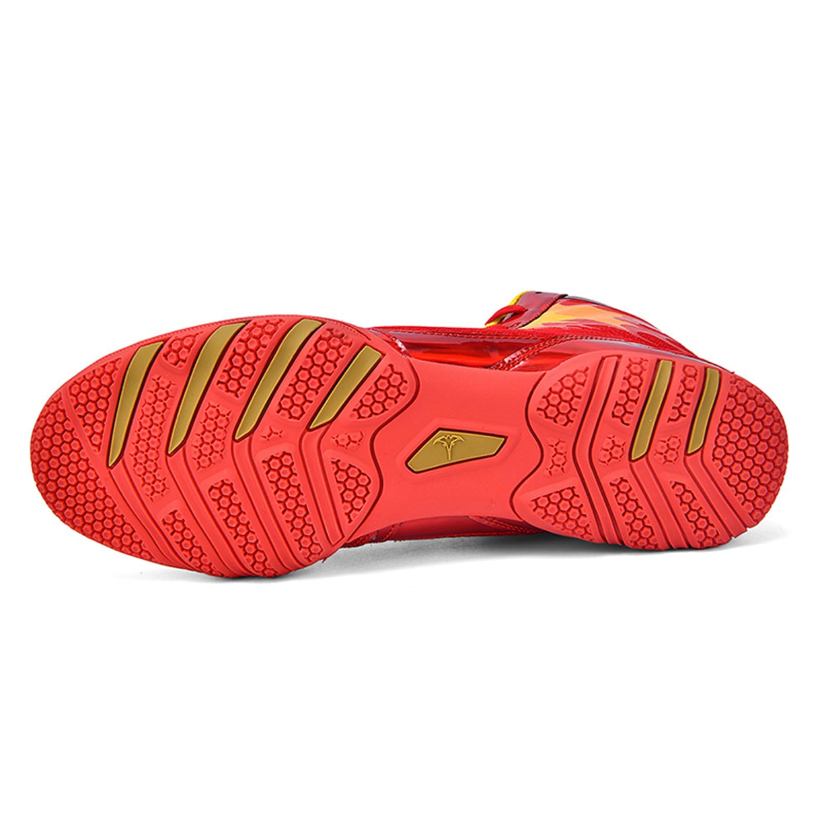 Scarpe da Boxe da Uomo Alte per Arti Marziali da Allenamento da Combattimento Leggere A Piedi Nudi