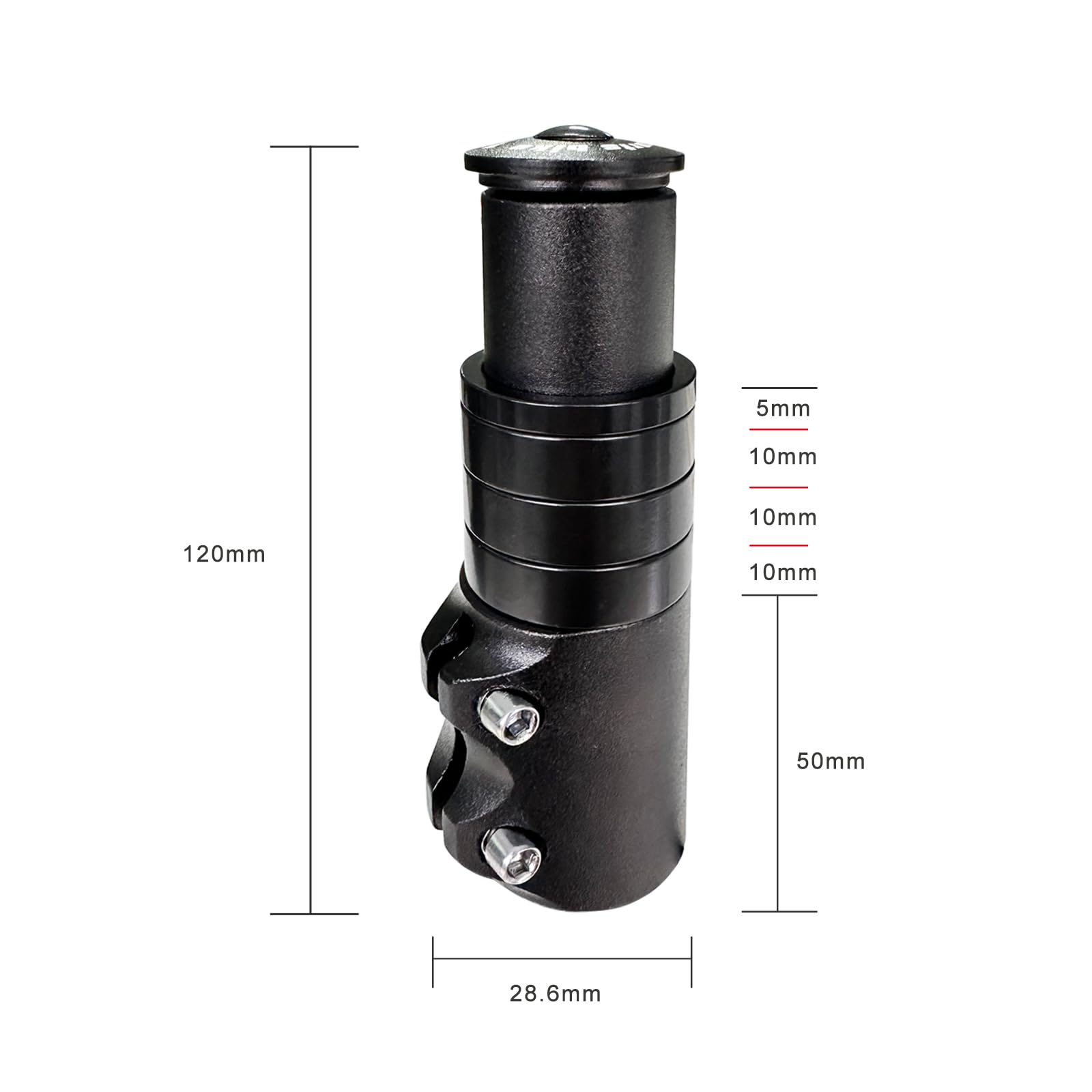 Amazon.com : UPANBIKE Bike Stem Riser Handlebar Extender Fork
