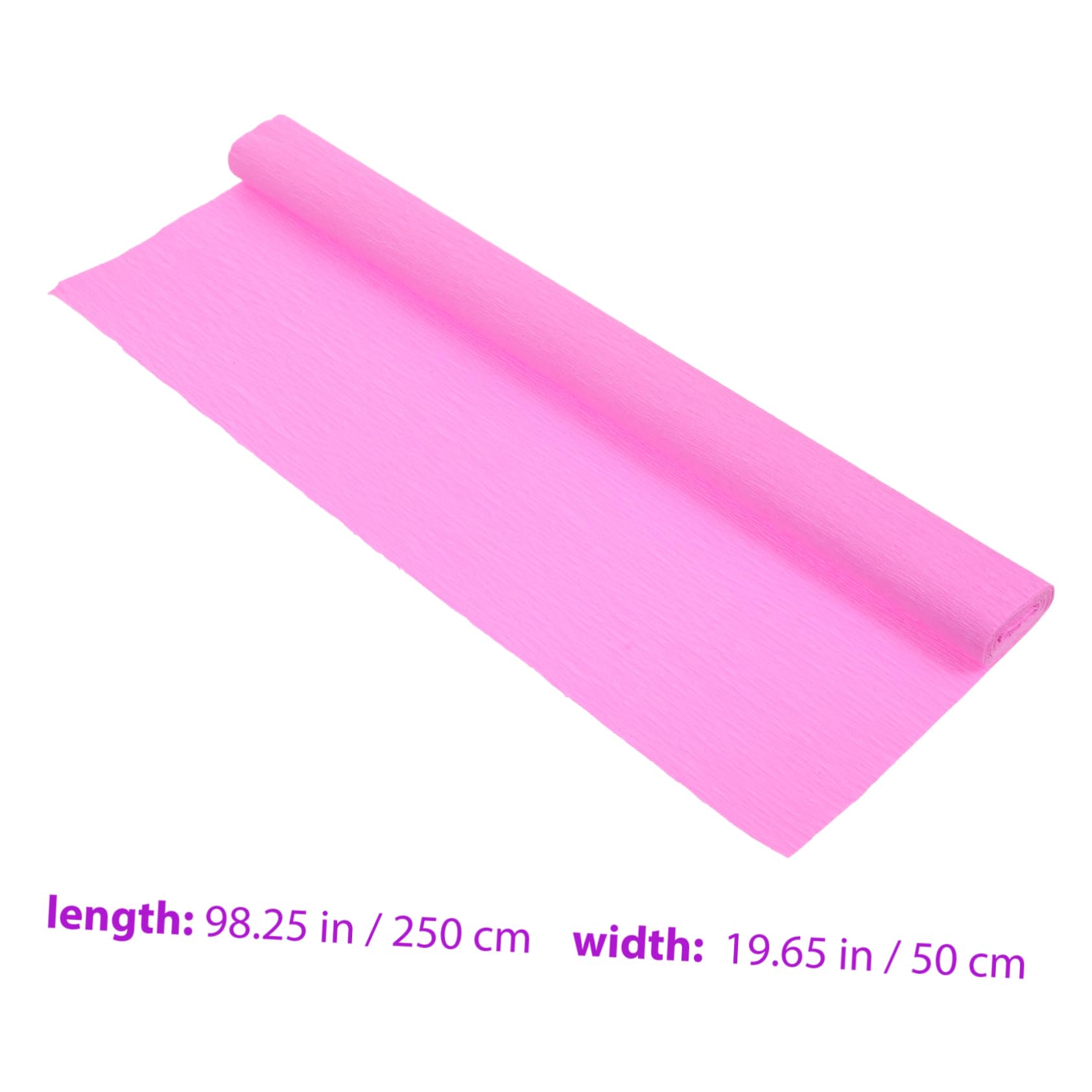 LALAFINA Versatile Crepe Paper Roll 180g Italian Stretch Wrapping Paper for DIY Flower Making