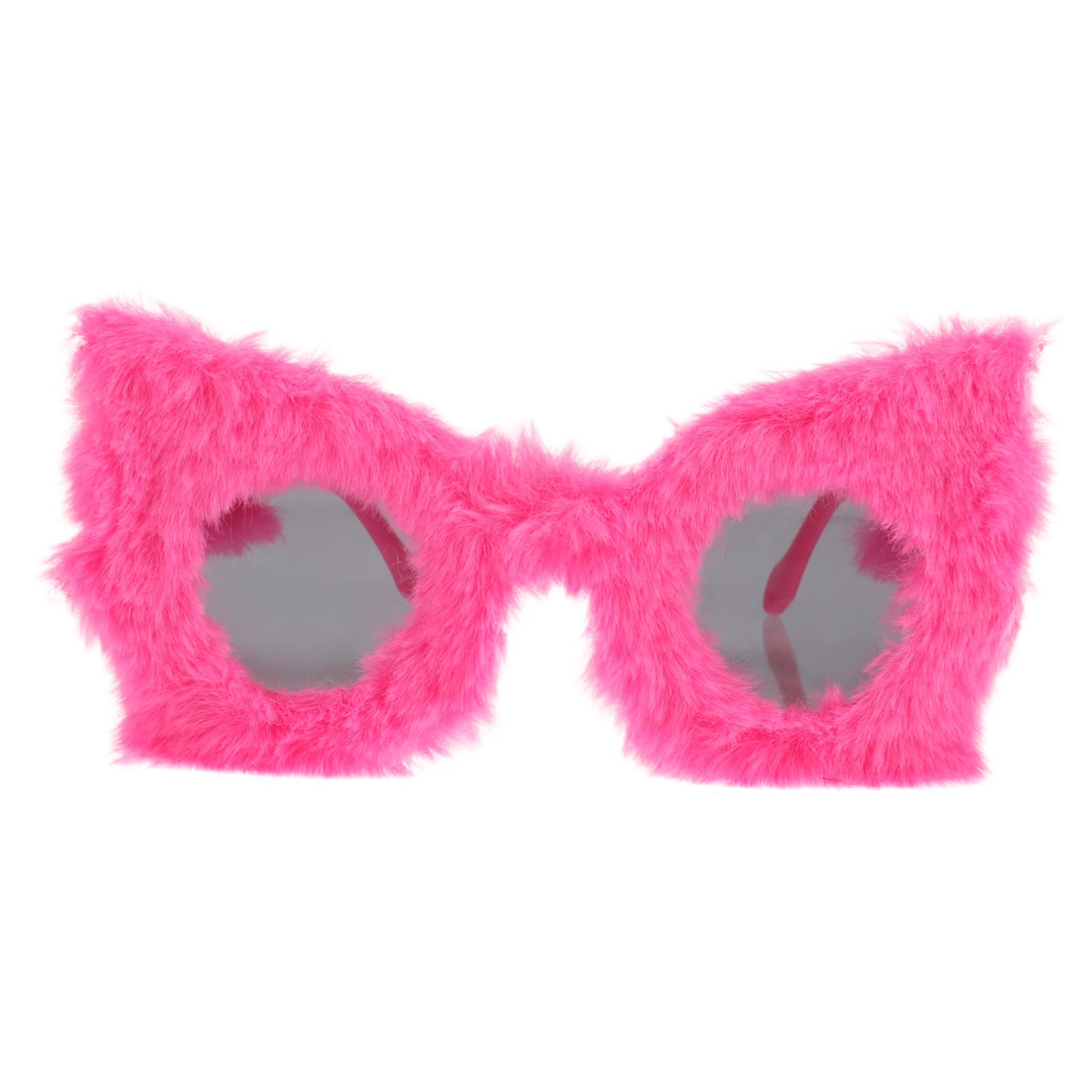 BESPORTBLE Lot De 4 Lunettes De Soleil En Peluche Pour Femme Accessoire De Décoration Pour Enterrement De Vie De Jeune Fille Tendance Et Amusantes Roses