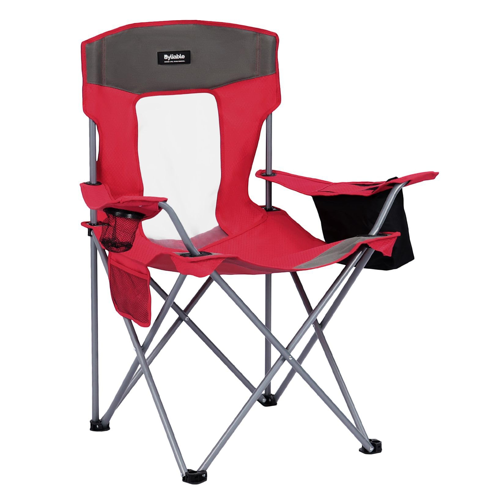 Photo 1 of Byliable Folding Camping Chair - Red