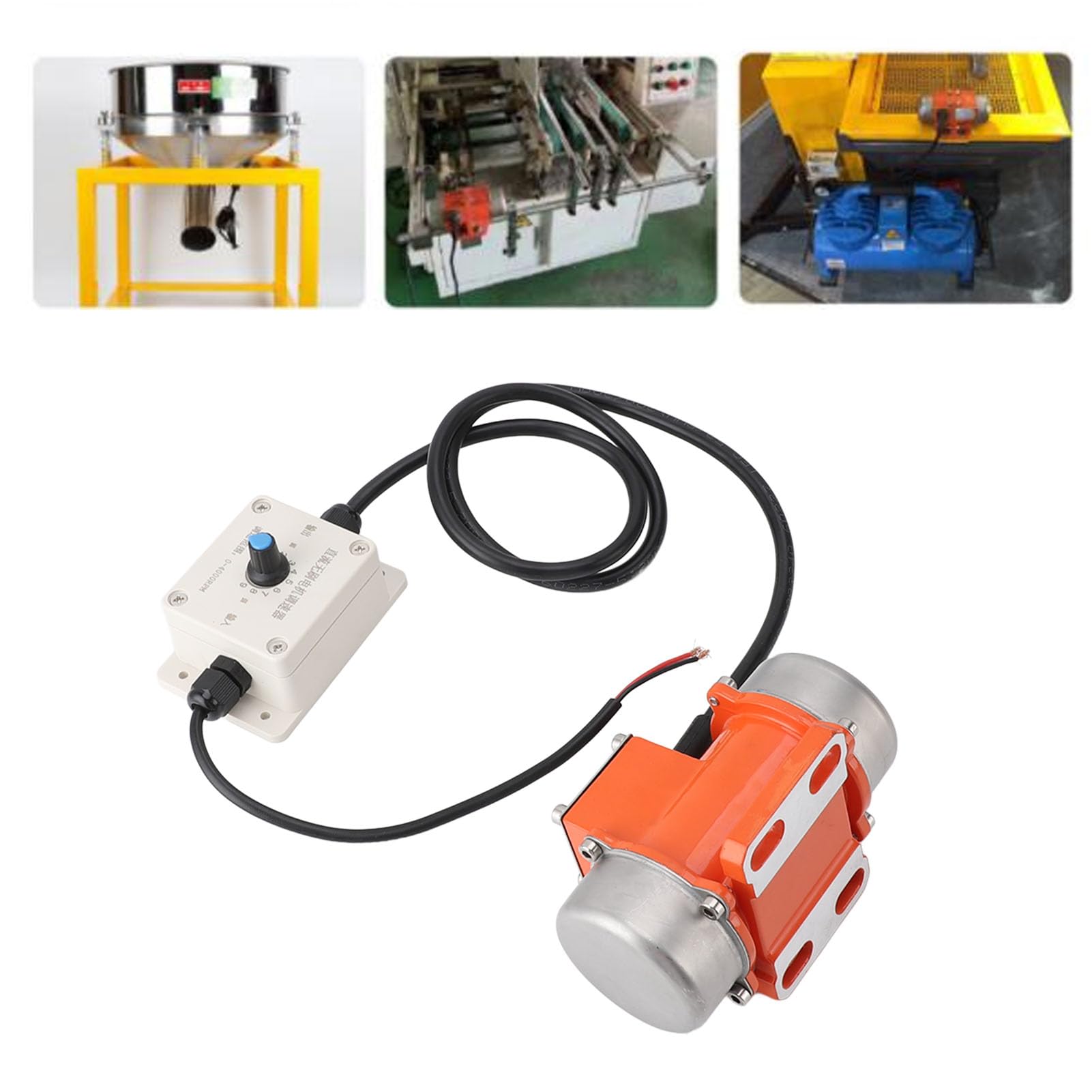 12V Vibratiemotor, Aluminiumlegering 4000 RPM Instelbare Snelheid