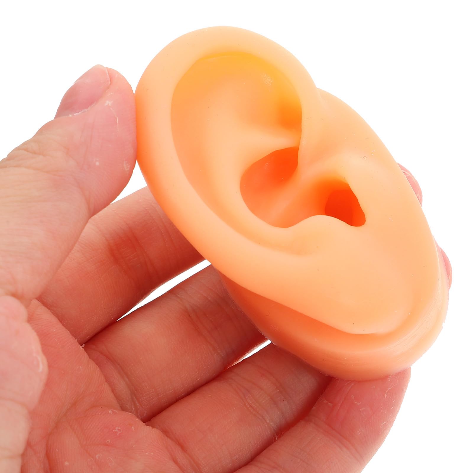 Set 1 Realistica in Silicone per Pratica Piercing Orecchie, Naso, Bocca e Lingua, Design Flessibile e Facile da Pulire per Saloni di Bellezza e Uso Personale