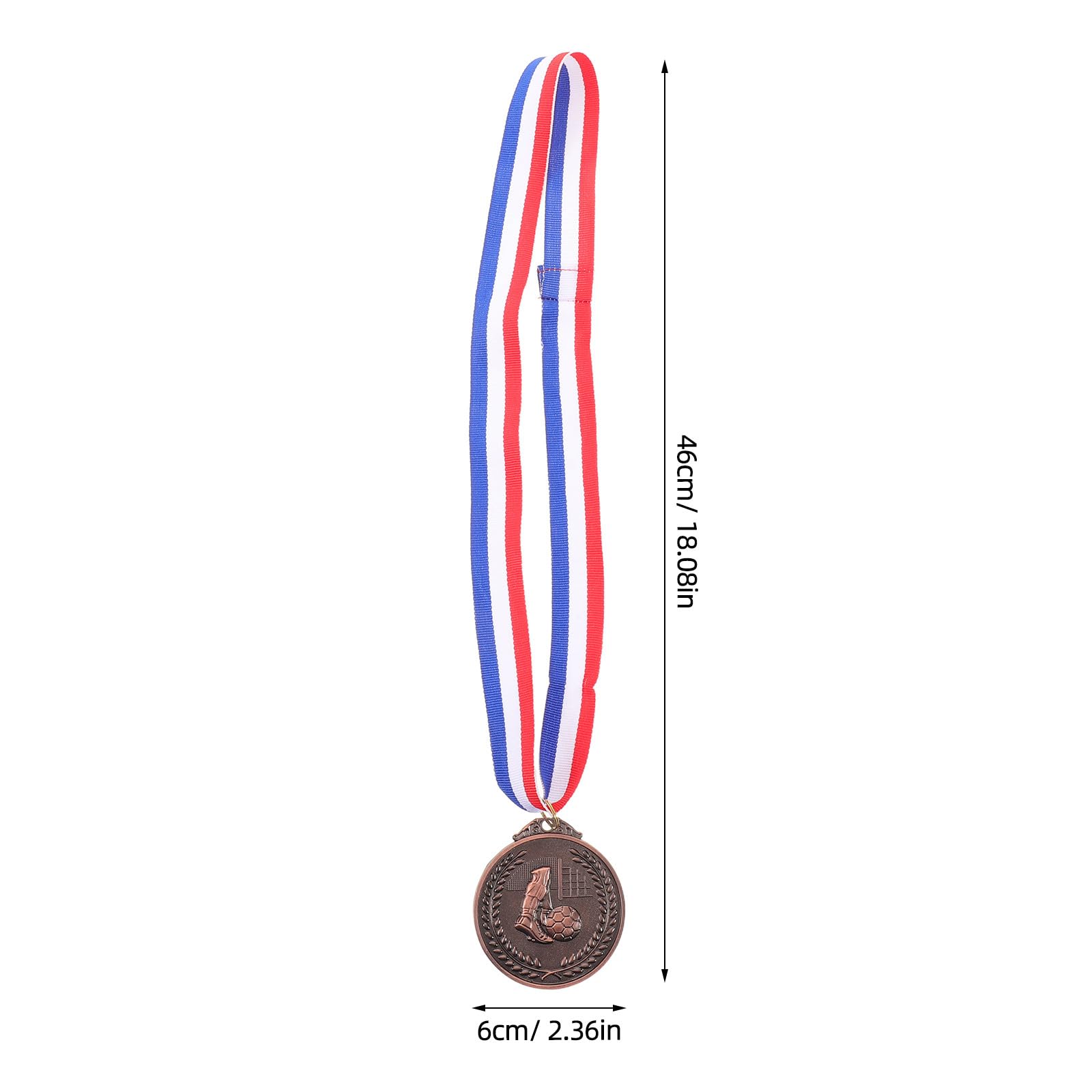 Kisangel 12 medallas de fútbol Juvenil, Premio Dorado para Partidos de fútbol, ​​medallas de participación, premios para el día del Deporte, trofeos para torneos Deportivos, Regalos para los