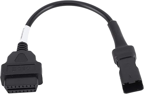 Miniatura 7 de Cable de diagnóstico de 4 pines a OBD2, cable OBD2, cable de diagnóstico del escáner del lector de códigos de falla para Multistrada 1200 20102014