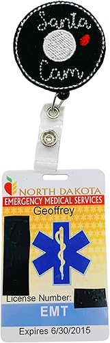 Miniatura 3 de Santa Cam Retractable Badge Reel