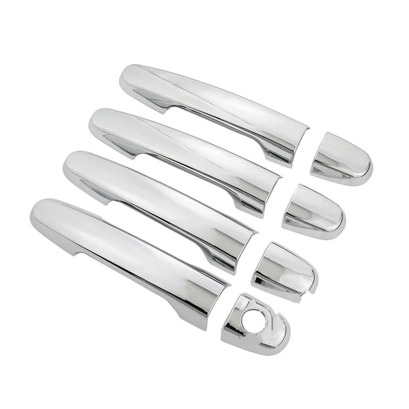 Mneueq Style 1 For Scion Xb Xd 2008 2009 2010 2011 2012 Chrome Door Handle Cover Trim & Door Bowl Cover Car Styling Handle Protective(Style 1)