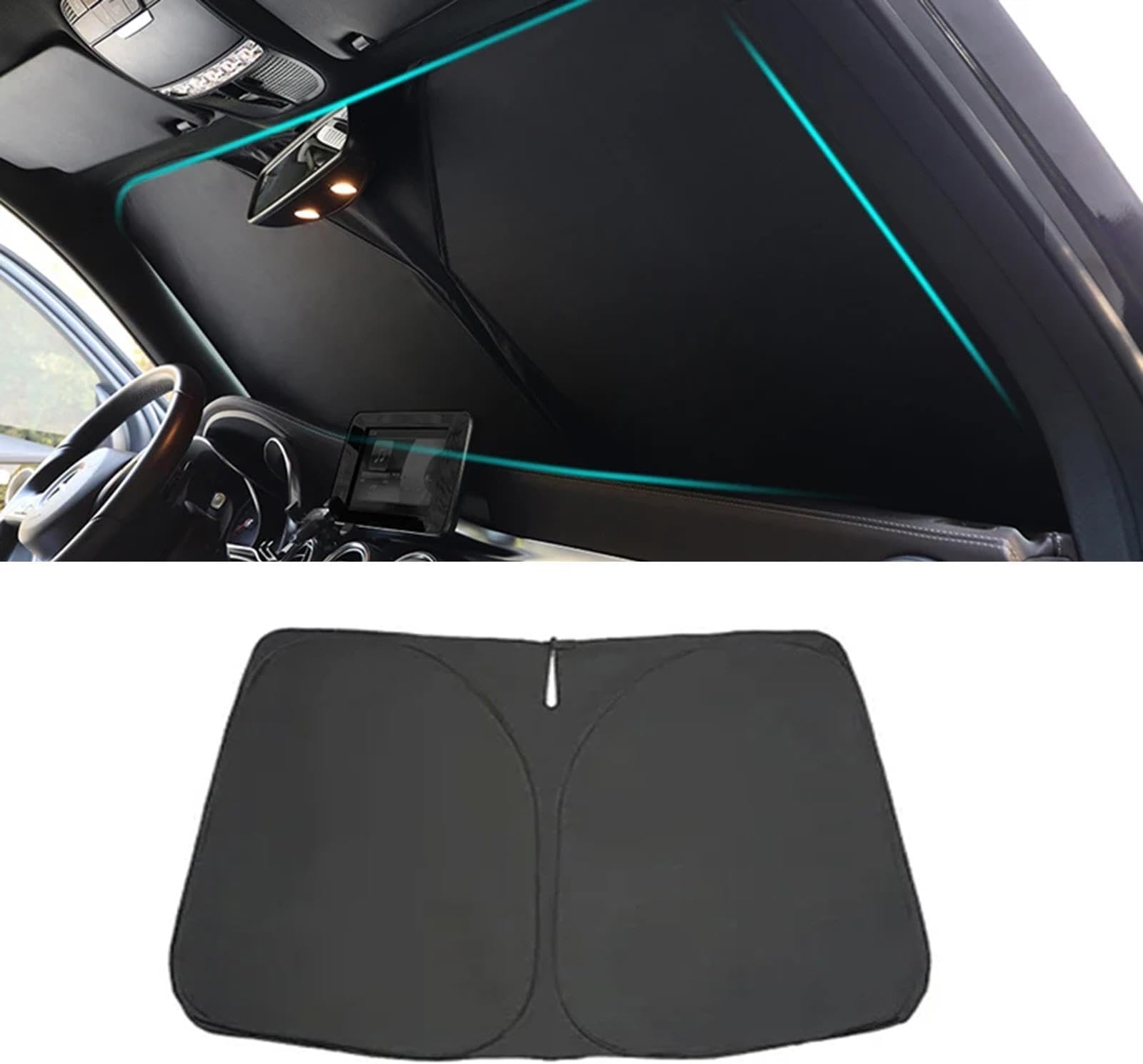 Fit for BYD Atto 2 S1 Pro 2024-2026,Car Window Sunshade Custom,Front Windshield Window Car,Foldable Sunshade Sun Visor
